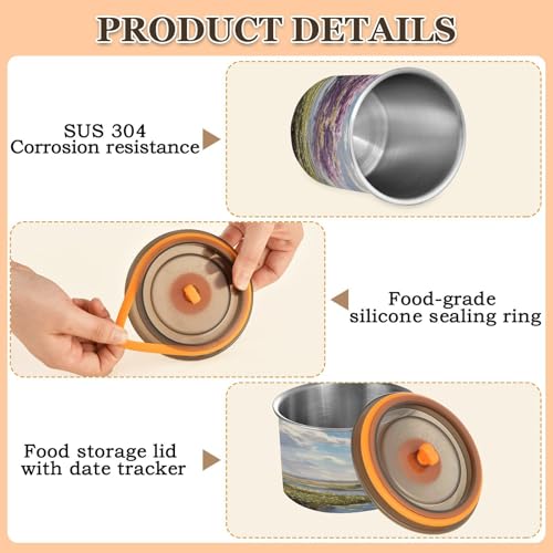 Contenedor hermético de acero inoxidable para café 30oz miniatura 4