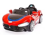 Toy House Sports Rechargeable Battery Painted Ride-on Car (Red, THROC001-2Red)