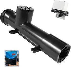 Ionizador de piscina para piscina acima do solo, câmara de reposição de ionizador elétrico 4CH4002-R para sistema de tratamento de híbrido, cartuchos adequados para acima do solo/no
