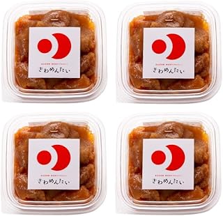 三楽 食品添加物無添加 辛子明太子「きわめんたい」中辛 家庭用切子400g(100g×4p)<株式会社 三楽>GDT001