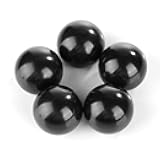 Chiee 5Pcs Black Round Ball Knob M8x32 Machine Tool Replacement