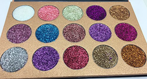 The Fabulous 15 Color Eyeshadow Glitter Makeup Case