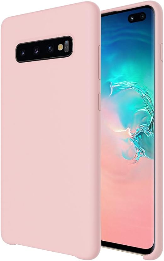 Amazon.com: Olixar for Samsung Galaxy S10 Plus Silicone Case - Soft Touch -  Gel Rubber Full Body Protection Shockproof Cover - Smooth Thin Protective  Raised Lip - Wireless Charging Compatible - Pastel