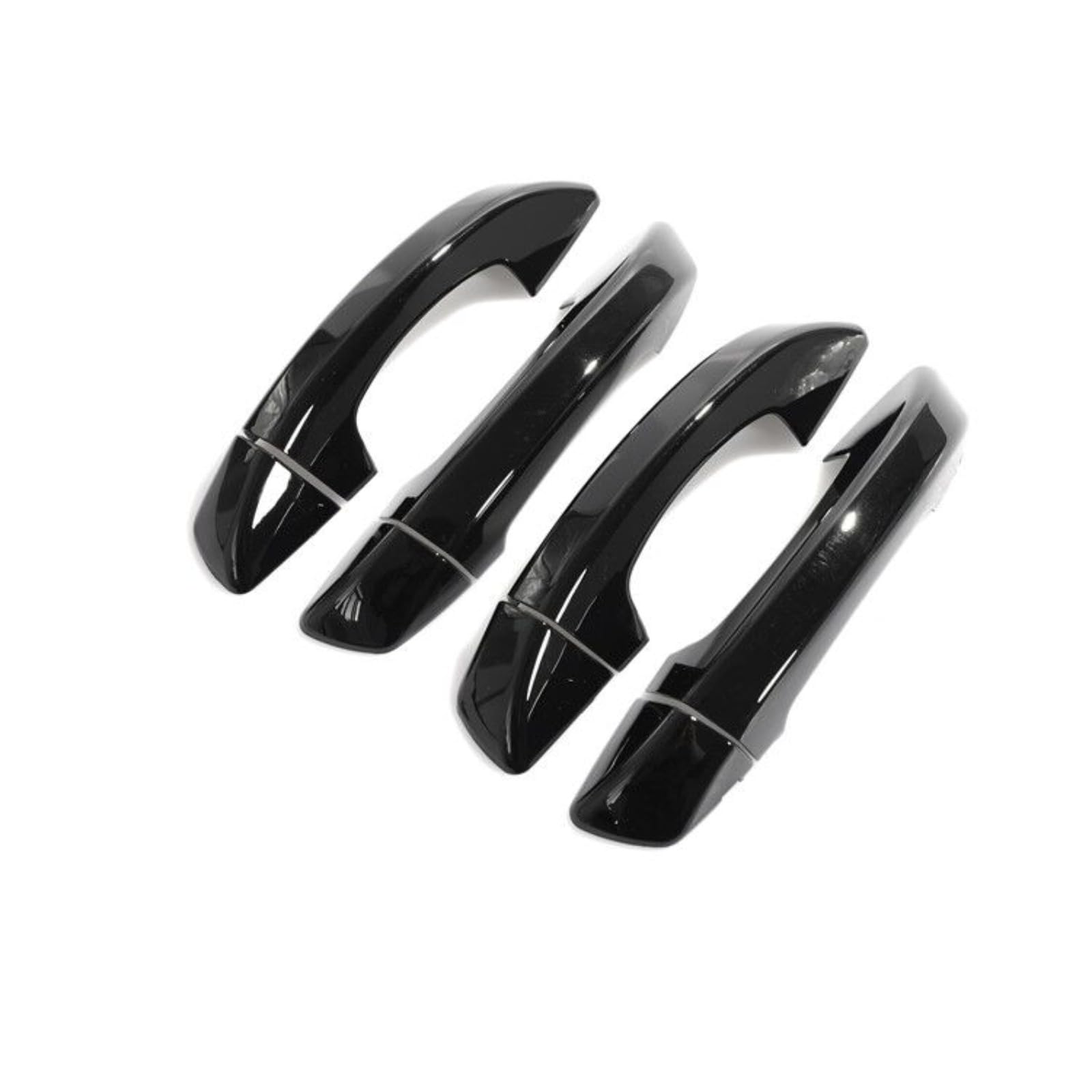 Garniture de poignée chromé noir brillant pour VW Passat B6 B7 CC 2007-2016 Premium