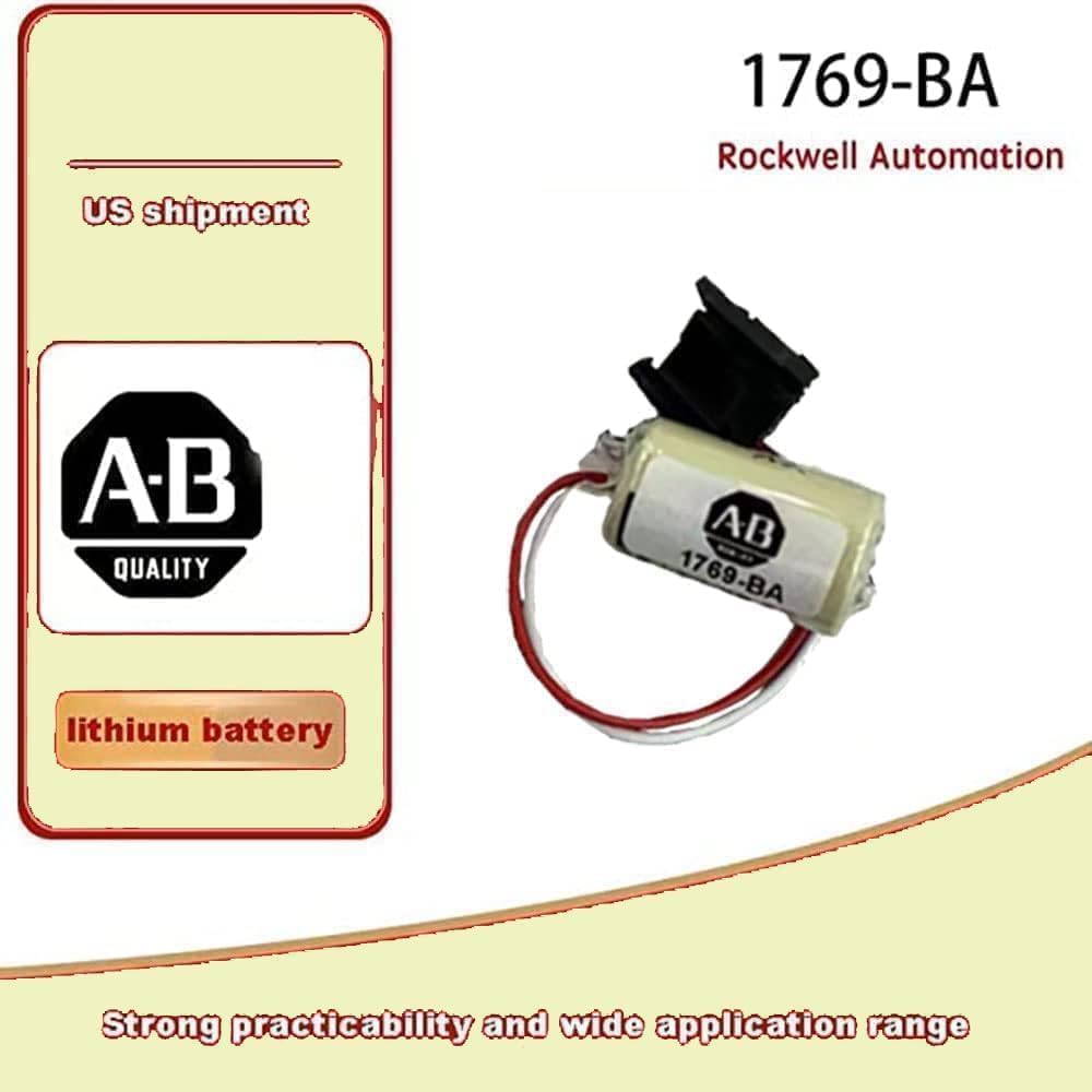 «4 Pack» 3V 1000mAh 1747-BA/1769-BA CR14250SE Non-Rechargeable Lithium Battery for 1747-BA, 1769-BA 3V PLC Battery