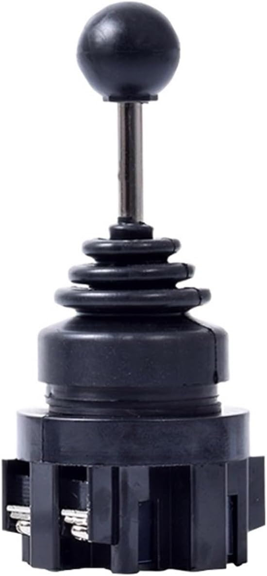 KTELI 1PCS 30mm XD2 Rocker Joystick Controller Spring Return Rotary Cross Switch Reset self-Locking Switch 4 Positions 4NO Latching 2NO (Color : C402-4NO)