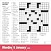 Mensa 10-Minute Crossword Puzzles Page-A-Day® Calendar 2026