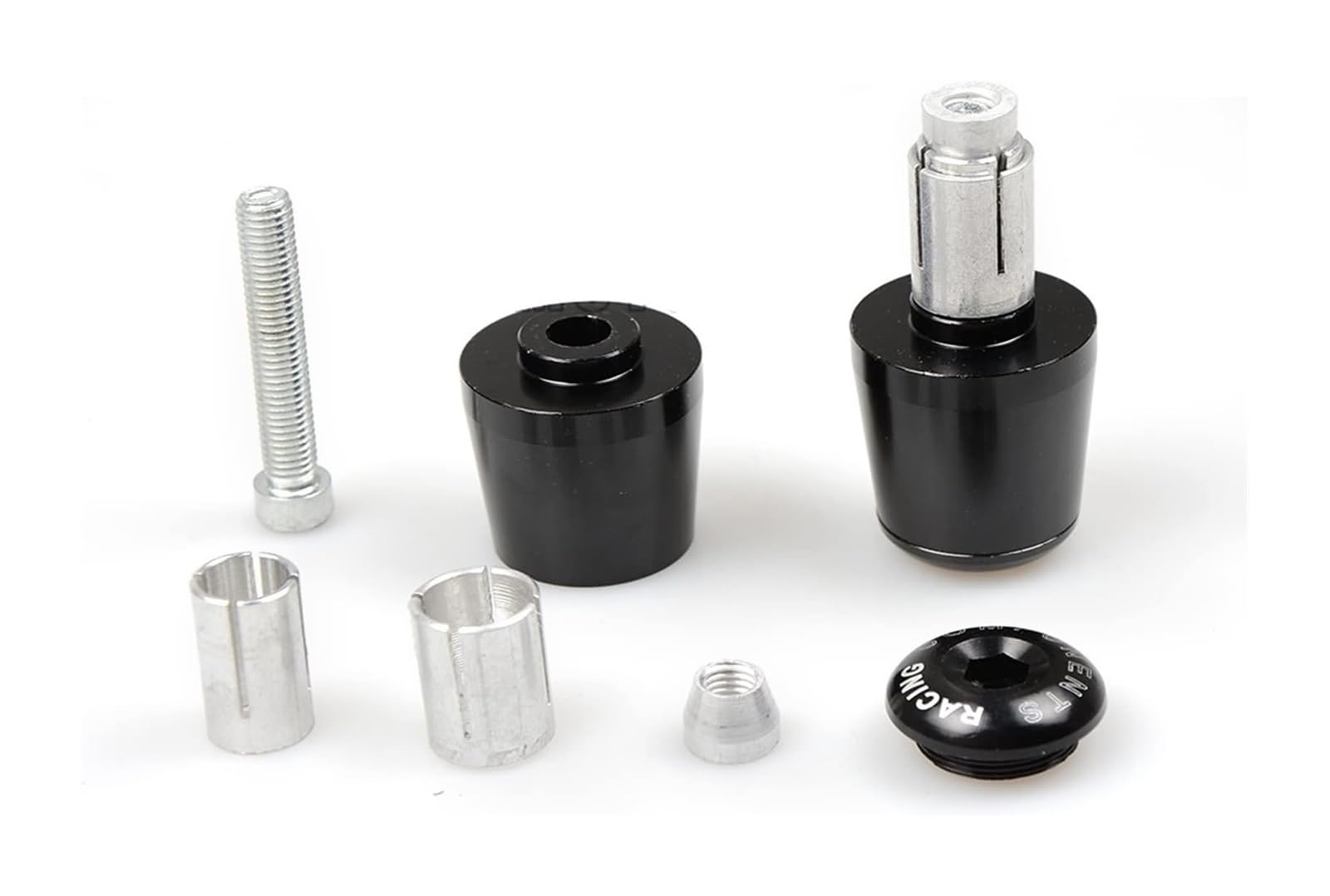 Per A&prilia RS50/RS125/RS250 RS 50/125/250 Motocicletta 7/8"22mm Manopole Manubrio Tappo Estremità Manubrio Tappi Bilanciati Slider Contrappesi Manubrio Bilancieri(Oro)