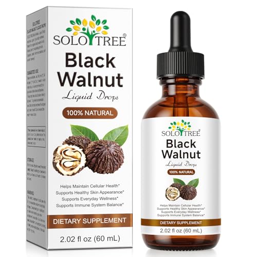 ZUZOKKAHA Black Walnut Liquid Drops - 500mg Juglans Nigra Extract