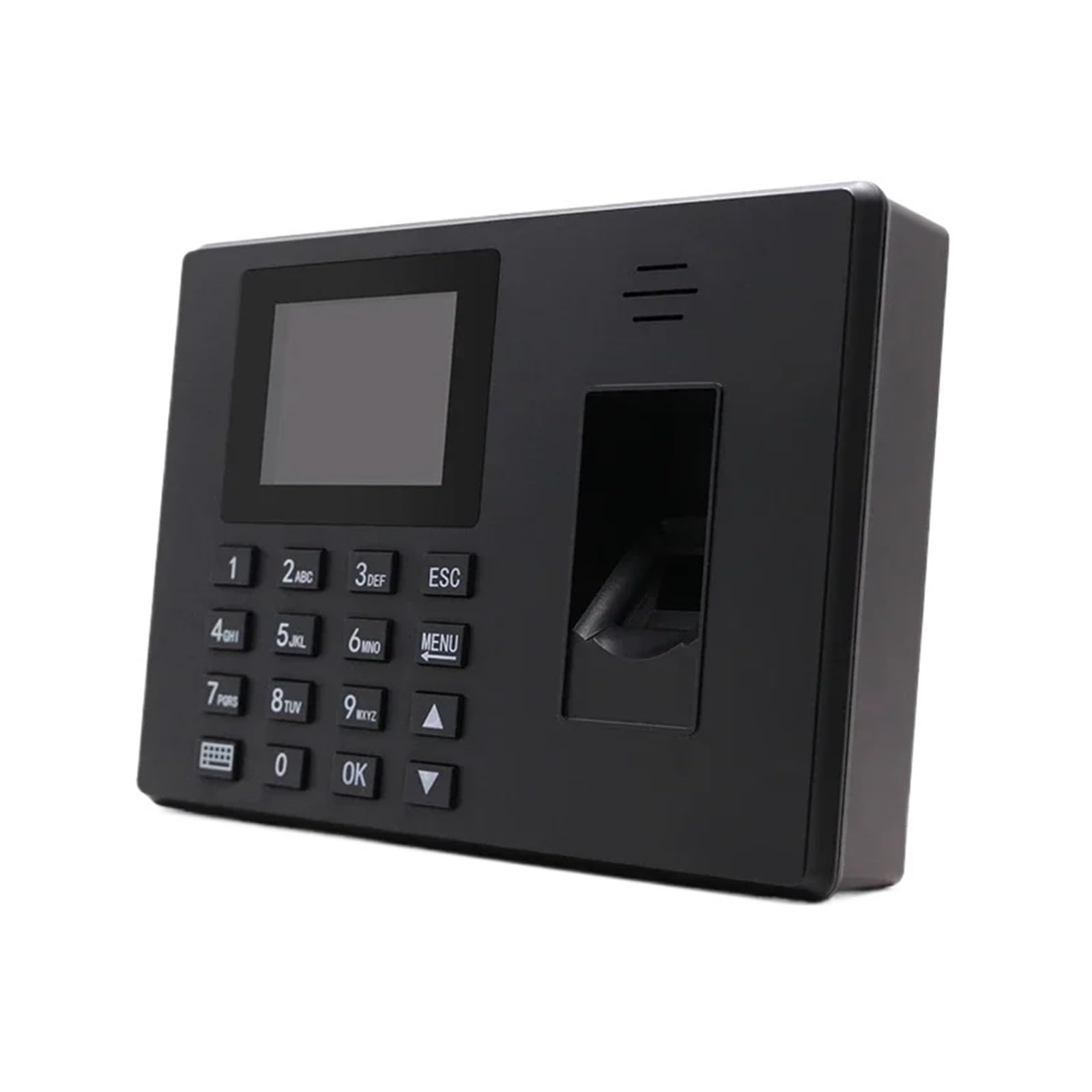 Reloj de Fichar, Reloj de tiempo USB con huella dactilar biométrica, grabadora de de asistencia de oficina, máquina de cronometraje for empleados, lector