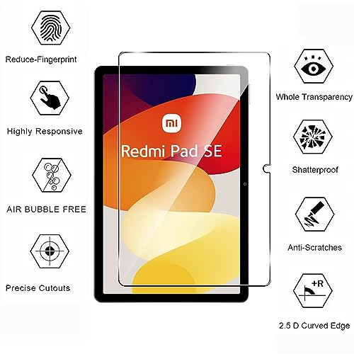 ZZjoOoj Vetro Temperato per Redmi Pad SE con 2