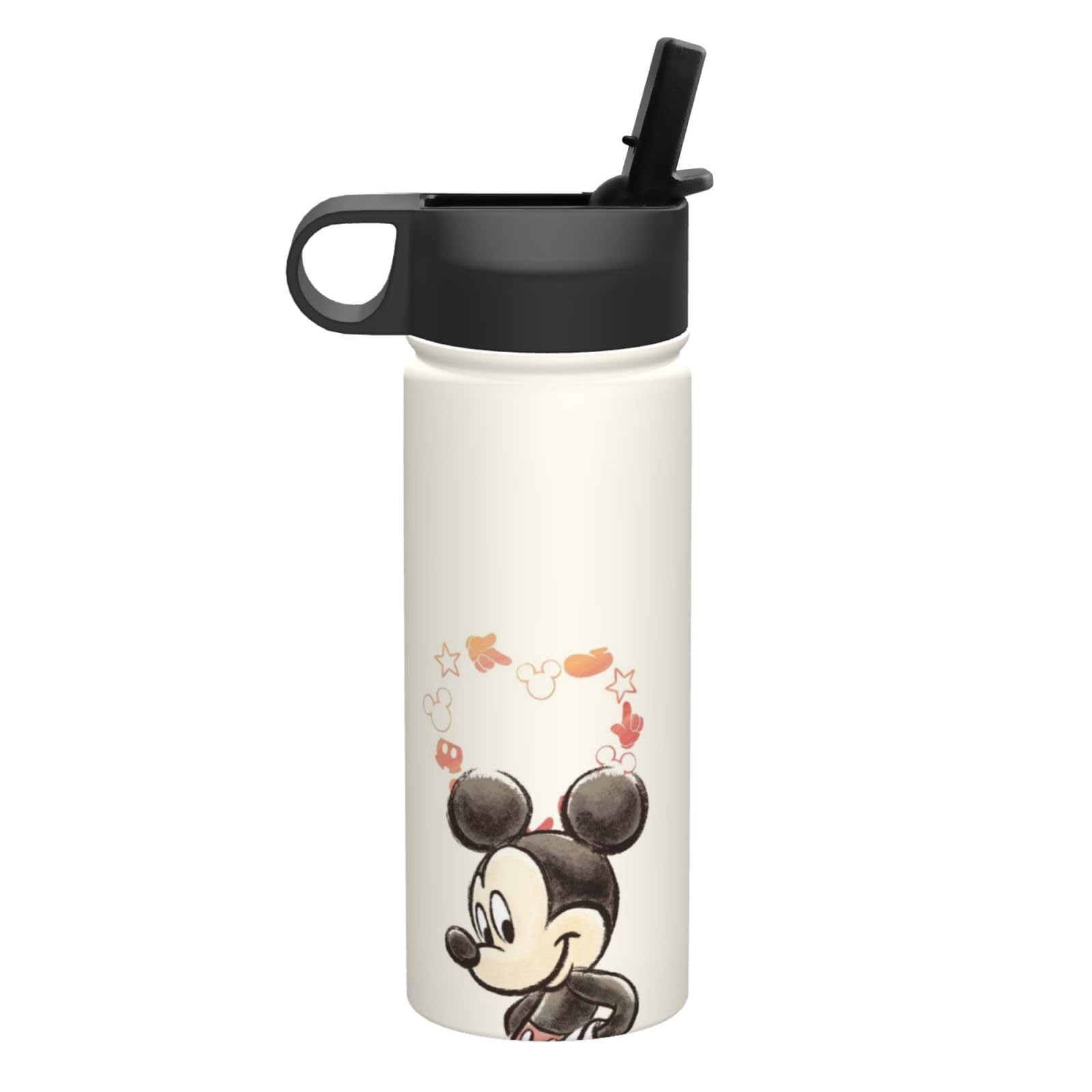 Amazon | ミッキーマウス 18oz 魔法瓶 ステンレスボトル 真空断熱