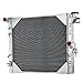 Kaiakui Aluminum Radiator Replacement for 2007-2018 Jeep Wrangler JK JKU 3.6L 3.8L,2007-2018 Unlimited Sahara Unlimited Rubicon Jeep Replacement Engine Radiators