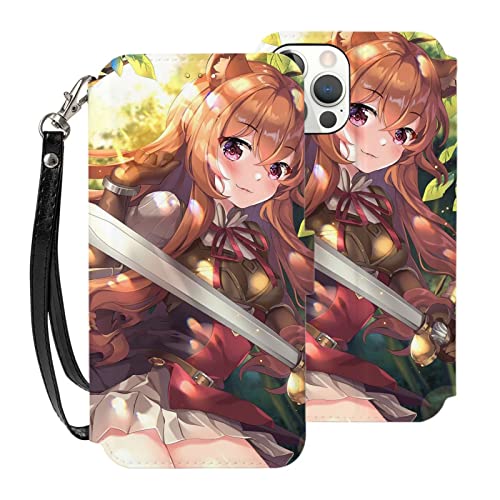Iphone12ケース 盾の勇者の成り上がり ラフタリア スマホケース 手帳型 おしゃれ Iphone12miniケース Iphone12pro ケース スマートフォンケース スマホケース Iphone 12 カード収納 レザー 携帯カバー 落下防止 スリ