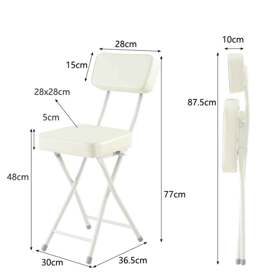 Amazon｜[Donahutt03] キッチンチェア ハイスツール 折りたたみ タイプ