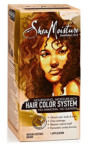 Shea Moisture Nourishing, Moisture-Rich Hair Color System - Medium Chesnut Brown by Shea Moisture