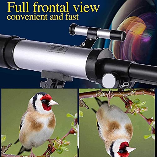 Telescopio Astronómico Refractor 60mm con Trípode de Acero miniatura 7