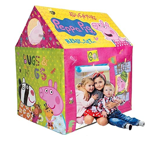 SABIRAT New Jumbo Sized Peppa Pig Tent House Pipe Tent for Kids, Ultimate Dream House for Peppa [Multicolor] (B0C4B27DCN) Amazon Price History, Amazon Price Tracker