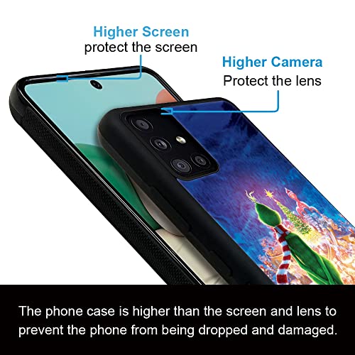 Yixinbb Compatible With Samsung Galaxy A51 4G Case,Christmas A001 For Women Men Boy Girl Fan Gift,Pattern Design Soft Tpu Thin Shockproof Bumper Protective Cover Case For Samsung Galaxy A51 4G #TOP4