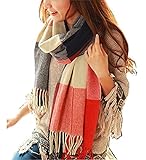 🎁Diseñe en varios colores con plaid clásico. El tiempo suficiente para usarlo de múltiples maneras para diferentes looks para combinar con otras prendas. Elegante, elegante y atemporal.