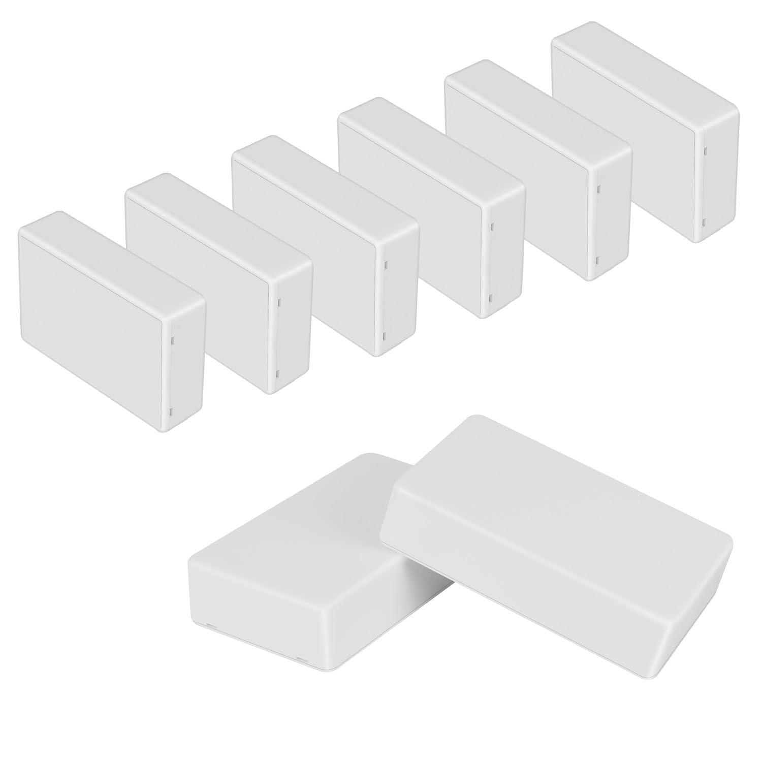 Project Box 8 Pieces Electrical Box Small Junction Box ABS Plastic Enclosure Power Electronic Case White 2.36" x 1.42" x 0.67"(60 x 36 x 17mm) — Amazon image 23