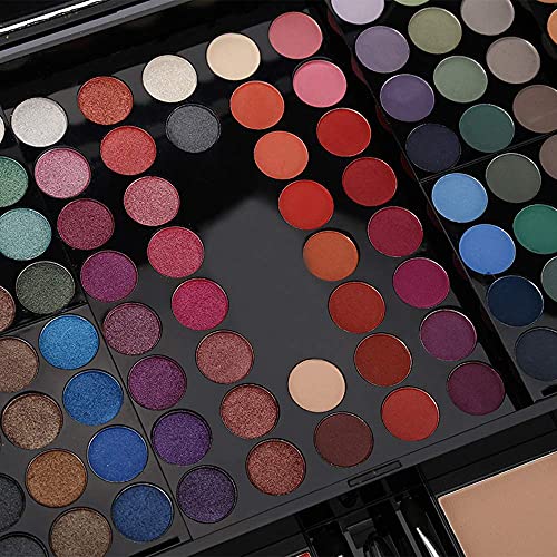 Fantasyday Pro Gift Set Piano Makeup Palette All In One Makeup Kit 180 Colors Eyeshadows Palette Cosmetic Palette Includes Face Powder, Blush, Eyeliner, Eyebrow Powder, Mirror And Eyeshadow Brush #TOP6
