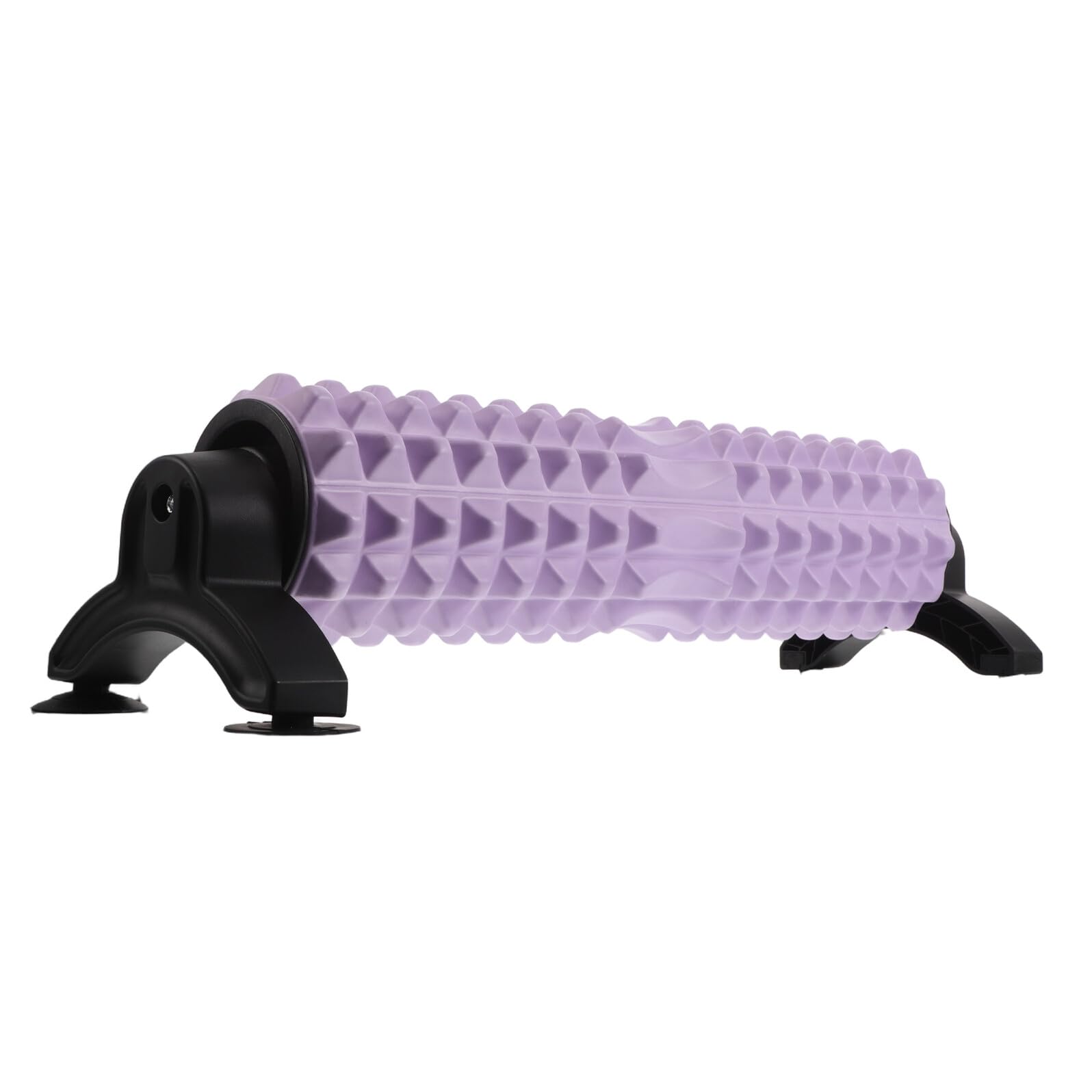 Solid Foam Muscle Roller with Stand Portable Deep Tissue Massage Roller for Pilates Yoga And Back Exercise Fitness Accessory for Home Gym