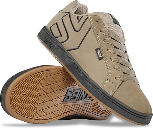 Image of Etnies Fader - Classic Skate Heritage Style with on-Trend Puffy Look, Reinforced Cupsole, Cushioned Fit, Everyday Sneakers