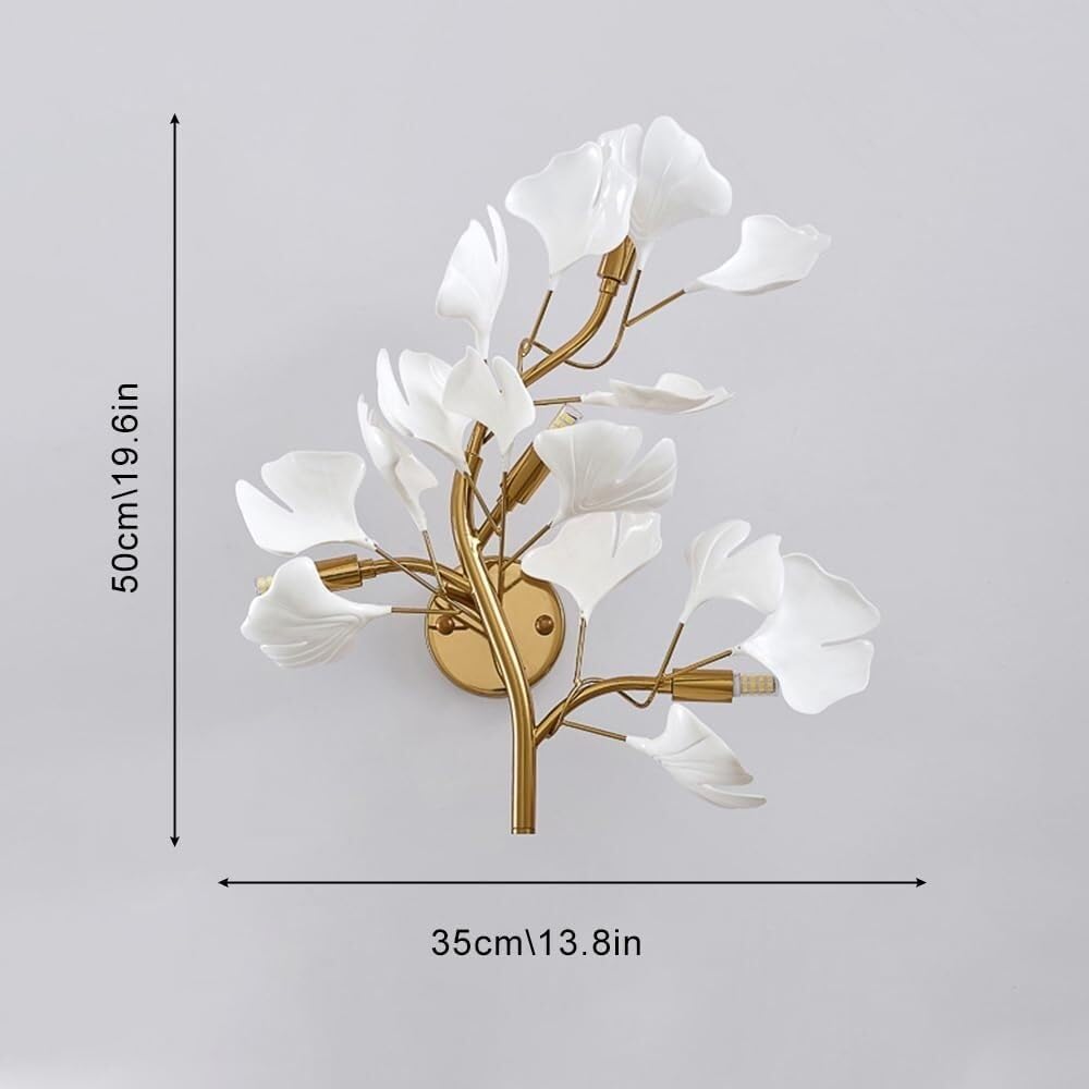Lampade da Parete per Camera da Letto, Lampada Decorativa in Acrilico con Design a Ramo d'albero, Luce Fissa, apparecchio di Illuminazione per Camera da Letto, Soggiorno, corridoio