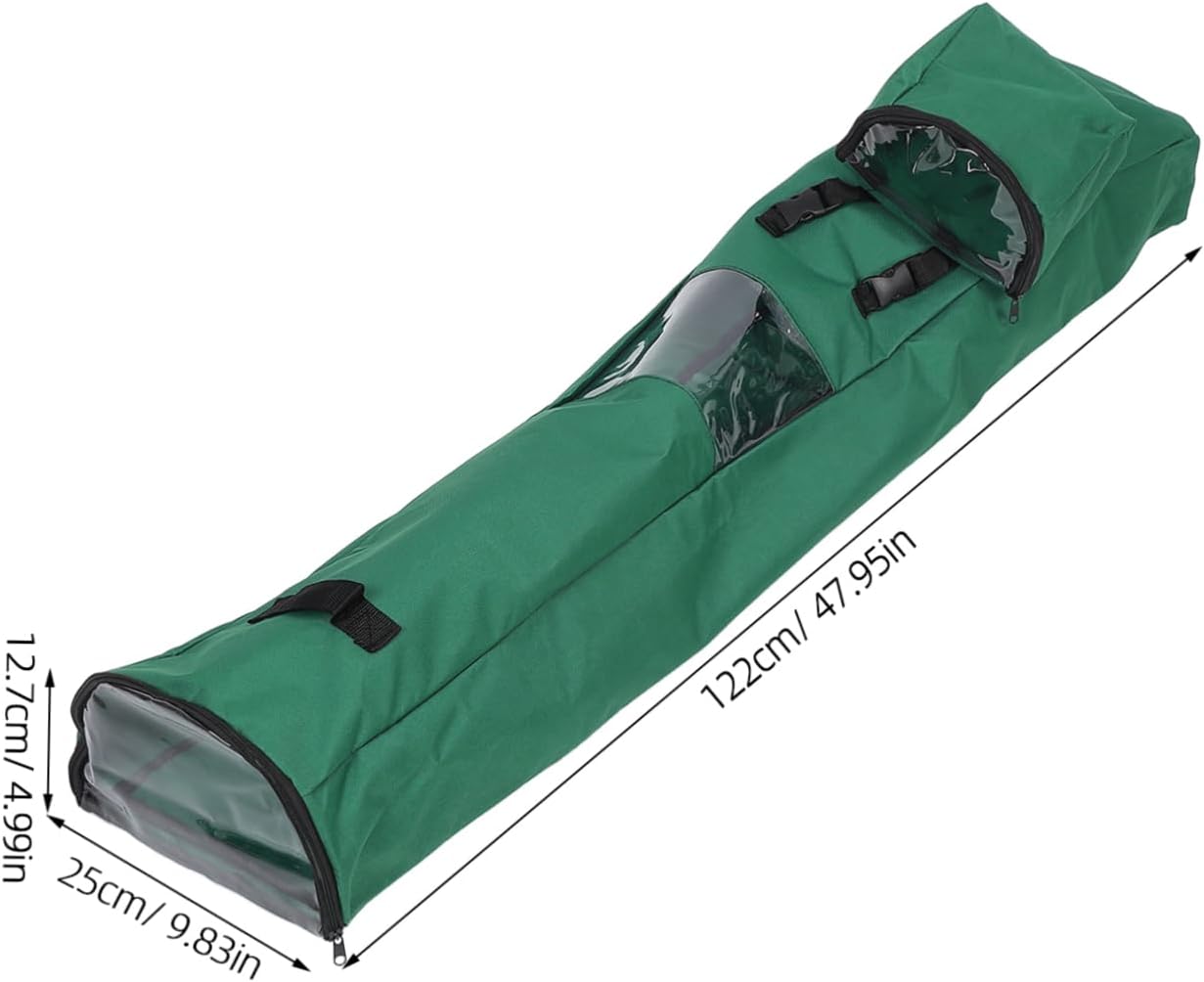 SAFIGLE Wrapping Paper Storage Bag Decoration Paper Container Zipper Closure for Efficient Organization for under Bed Closet Storage