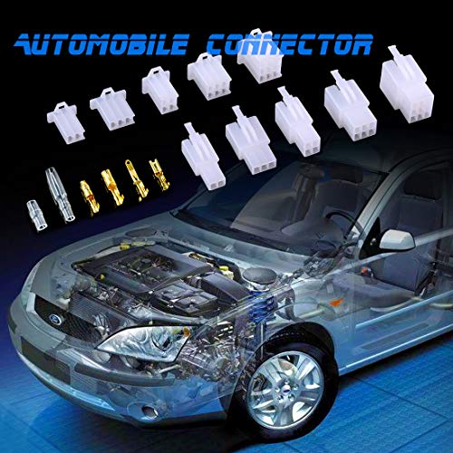 Swpeet 700Pcs Automotive Electrical Wire Connectors Kit, 2.8Mm 2 3 4 6 9 Pin Automotive Electrical Wire Connectors Pin Header Crimp Wire Terminals And 30 Kits 4Mm Car Motorcycle Bullet Terminal Wire #TOP6