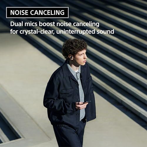 Sony WF-C710N | Dual Noise Cancellation Wireless Bluetooth in Ear Earbuds | AI Call Quality | 40Hrs Battery W/O ANC | 30Hrs Battery with ANC - Blue view 2