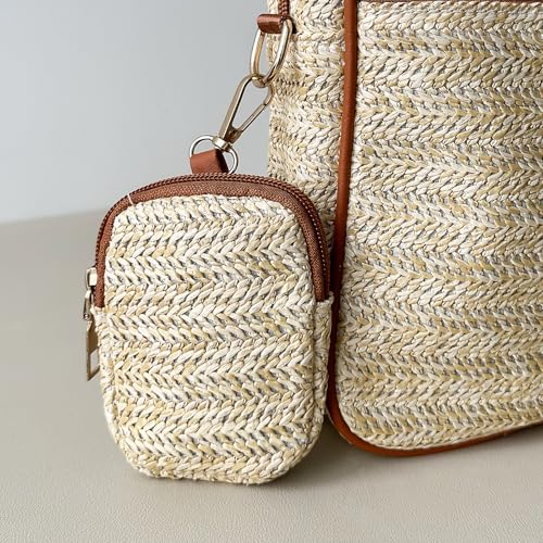 Small Straw Crossbody Bags for Women 2025, Cross Body Small Purses Straw Beach Bags3