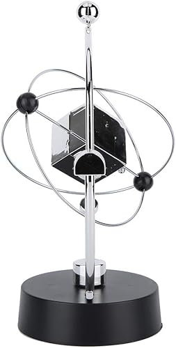 Miniatura 8 de Pilipane Kinetic Orbital Craft, columpio magnético cinético orbital artesanal electrónico Swing Ball Desk Newton Pendulum Office Home Adornos