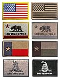Adecuado para sombreros, bolsos, chaquetas, mochilas, equipos militares, airsoft, cosplay, CS, gran decoración para actividades al aire libre, o simplemente para colecciones para fanáticos tácticos.