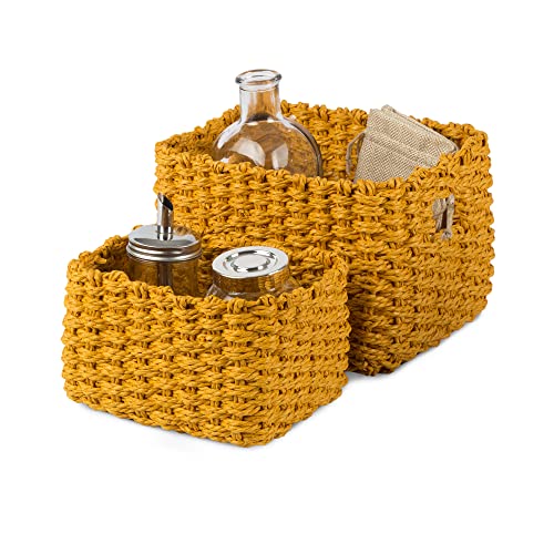 Compactor Cestini portaoggetti in Tessuto Lisou