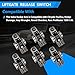 5047896AD Set of 6 Valve Rocker Arm Compatible with Chrysler Pacifica, Dodge Durango, Jeep Wrangler, Grand Cherokee, Ram ProMaster 1500 3.6L Replaces 5047896AC