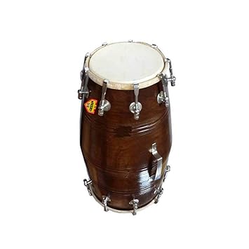 NSR TRADERS Wooden Indian Musical Professional Dholak Instrument Drum Nuts & Bolt 018