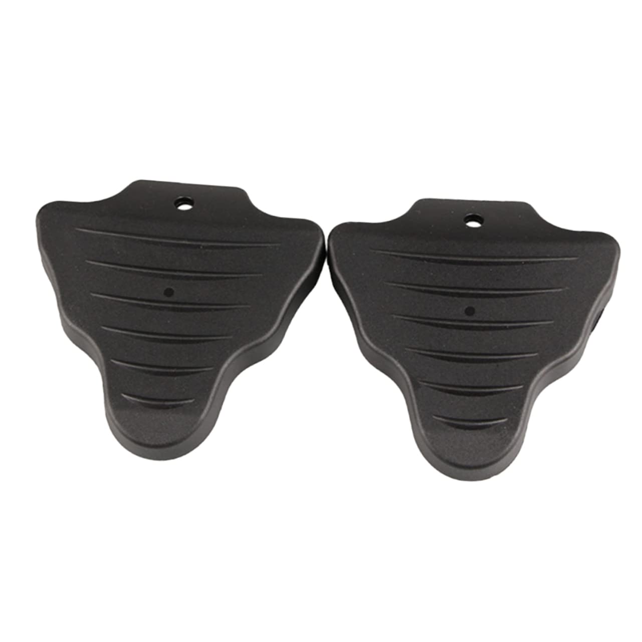 BESPORTBLE 3paia Copertura Protettiva Per Tacchetti Da Bici Design Antiscivolo Accessori Pratici Per Pedali Auto-bloccanti Compatibile Con Tacchetti Fissi e Flottanti Nero