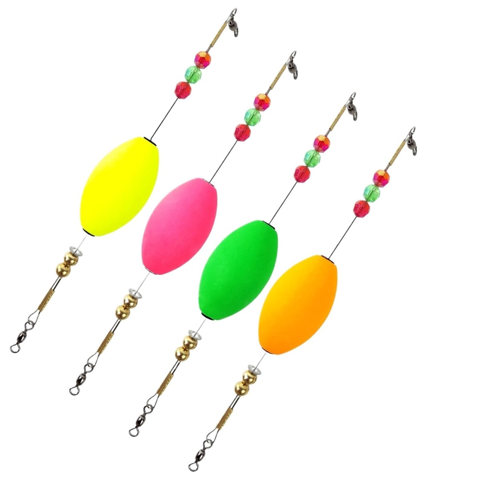 Popping Corks Floats Angel Bobbers Floats Popping Corks Rassel Rig for Süßwasser 2PCS/4PCS FüR Fischen