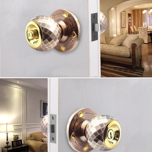 Bouton de porte installation facile avec 3 clés de sûreté - 6