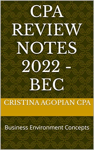 CPA Review Notes 2022 - BEC: Business Environment Concepts