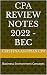 CPA Review Notes 2017 - BEC: Business Environment Concepts