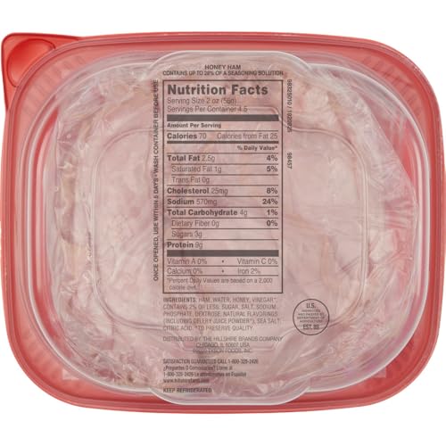 Hillshire Farm Ultra Thin Sliced Deli Meat, Honey Ham, 9 oz - Image 3