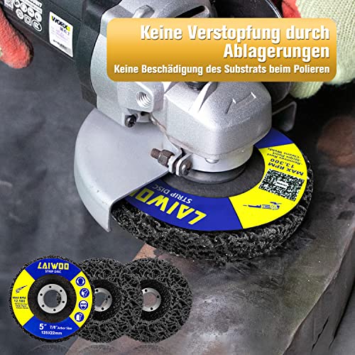 LAIWOO Set di 5 Dischi di Smerigliatura, Set di