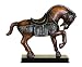 Benzara 22465 Polystone Tang Horse Unique Table Accent Animal Statue