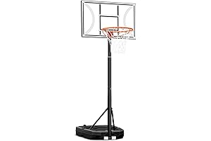 Seray Kids Basketball Hoop Outdoor: Affordable Hoop with Adjustable Height for Youth...