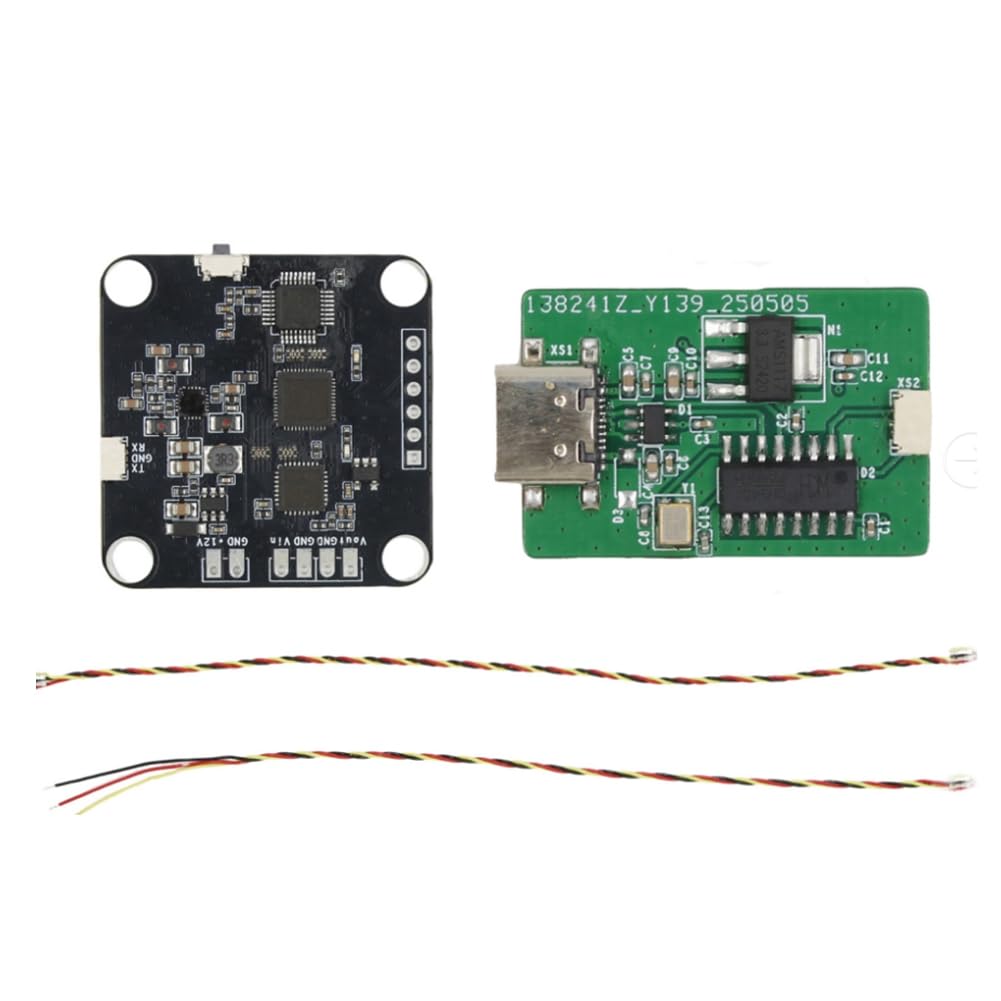 FPV Video Scrambler 2 w 1 analogowa tablica do szyfrowania i deszyfrowania wideo z modułem USB do UART
