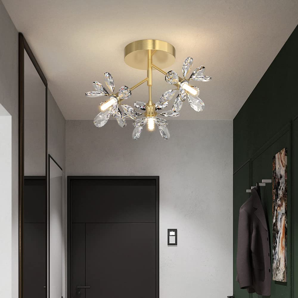Plafonniers encastrés de luxe pour sublimer un plafond bas avec style