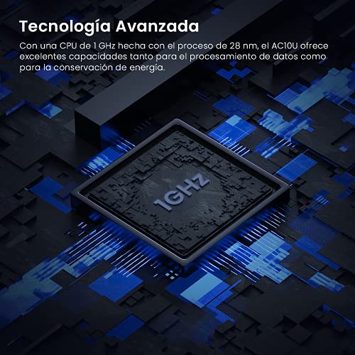 Tenda Ac10 Smart Gigabit Wi-Fi Router Ac1200 Dual Band High Speed Wireless Internet Router Long Range Coverage Parental Control Beamforming+ Mu-Mimo + Smart Wifi App Management #TOP4